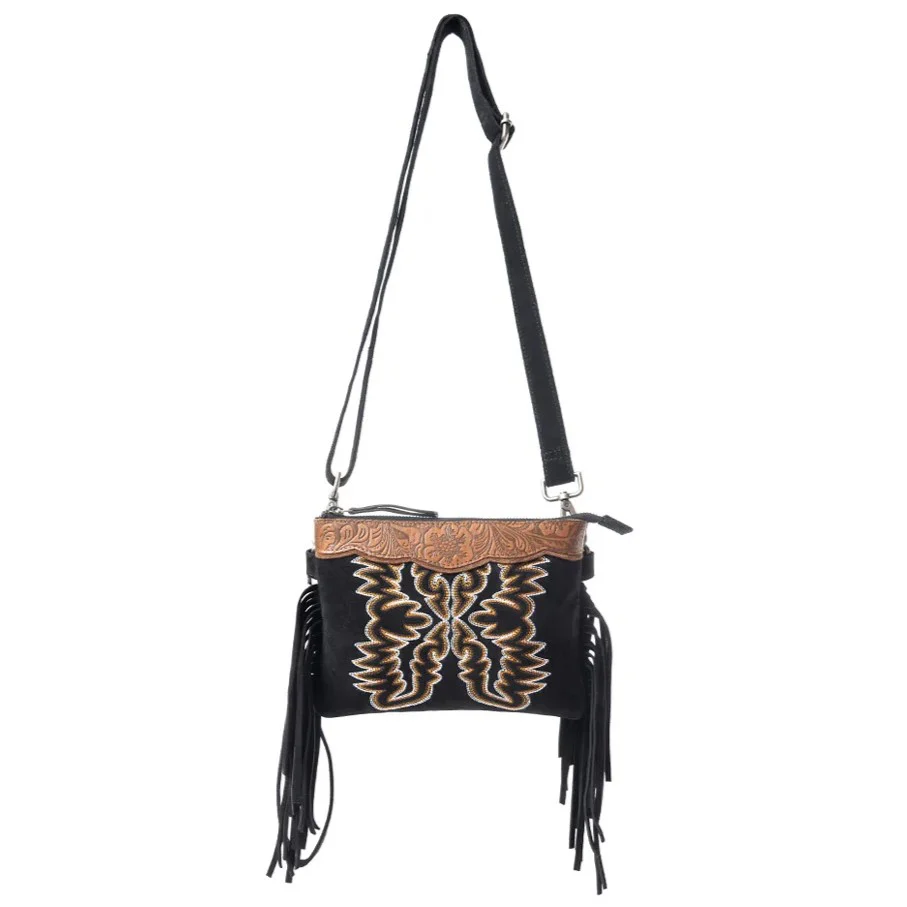 Myra Desert Wing Black Crossbody S-11804 - Image 4