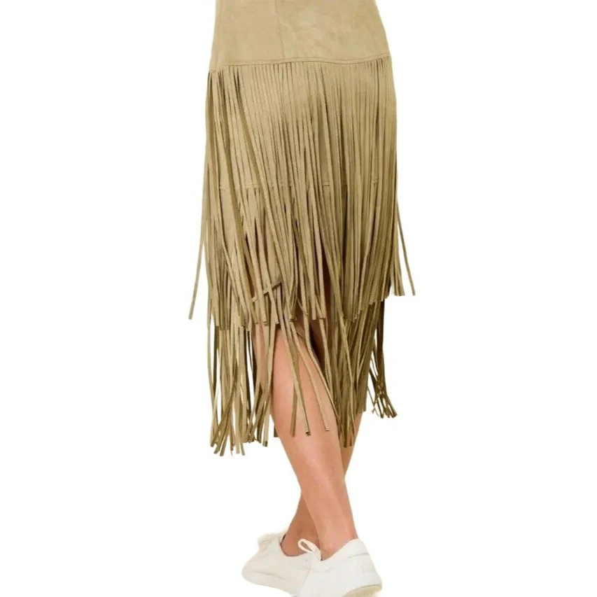 Saints & Hearts Long Fringe Women’s Shorts SIP6355A - Image 2