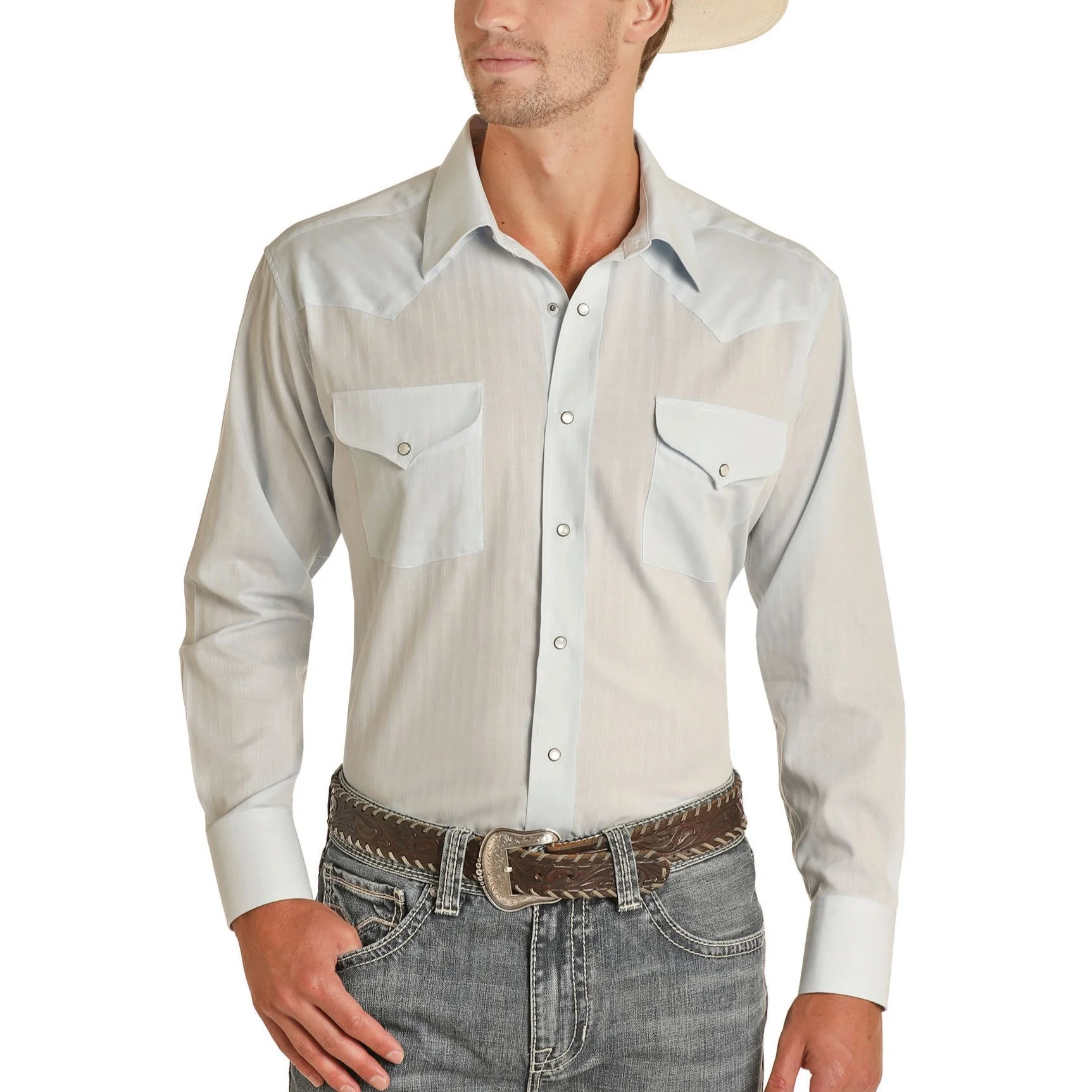Panhandle Slim Tone on Tone Men's Snap SMN2S00002
