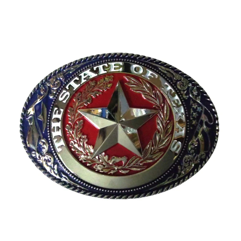 Blue Bayou El Chico State of Texas Silver Buckle - Image 2