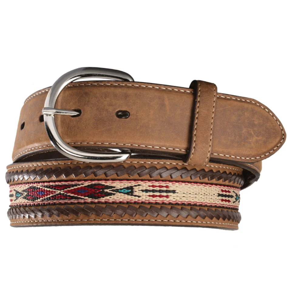 Tony Lama Woven Lace Billet Belt 5A109