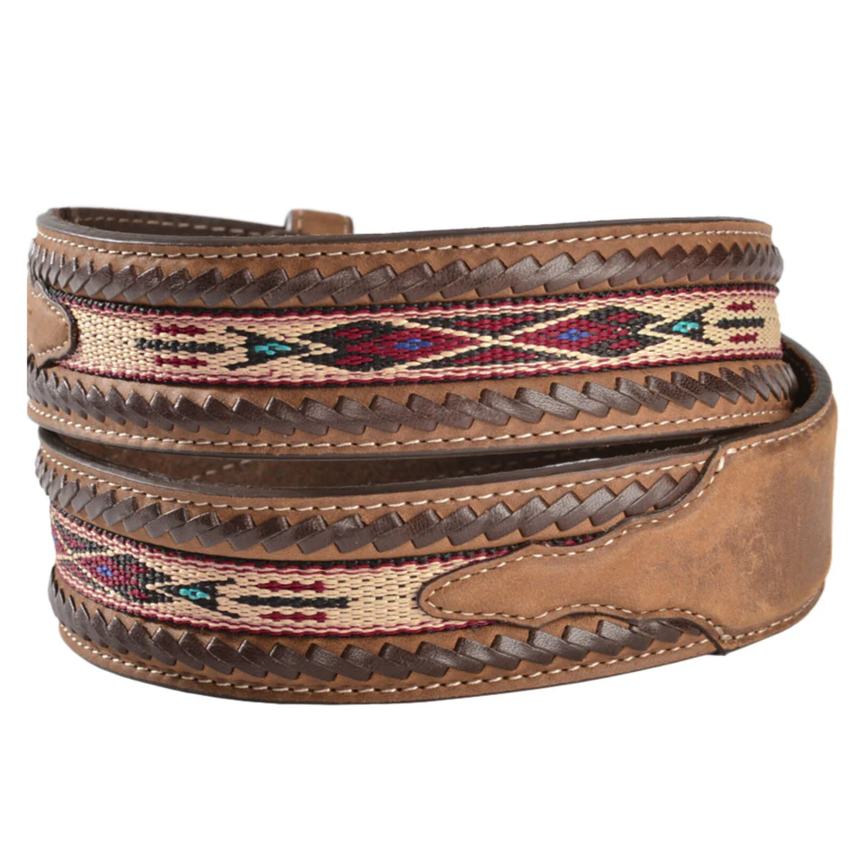 Tony Lama Woven Lace Billet Belt 5A109 - Image 2