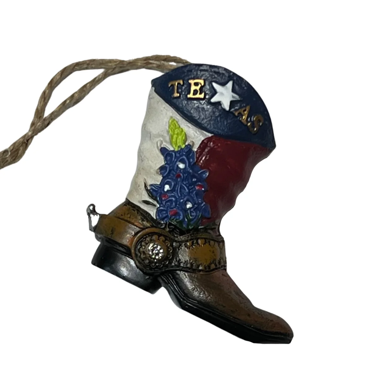 JT Giftware Bluebonnet Boot Ornament TX80327 - Image 3