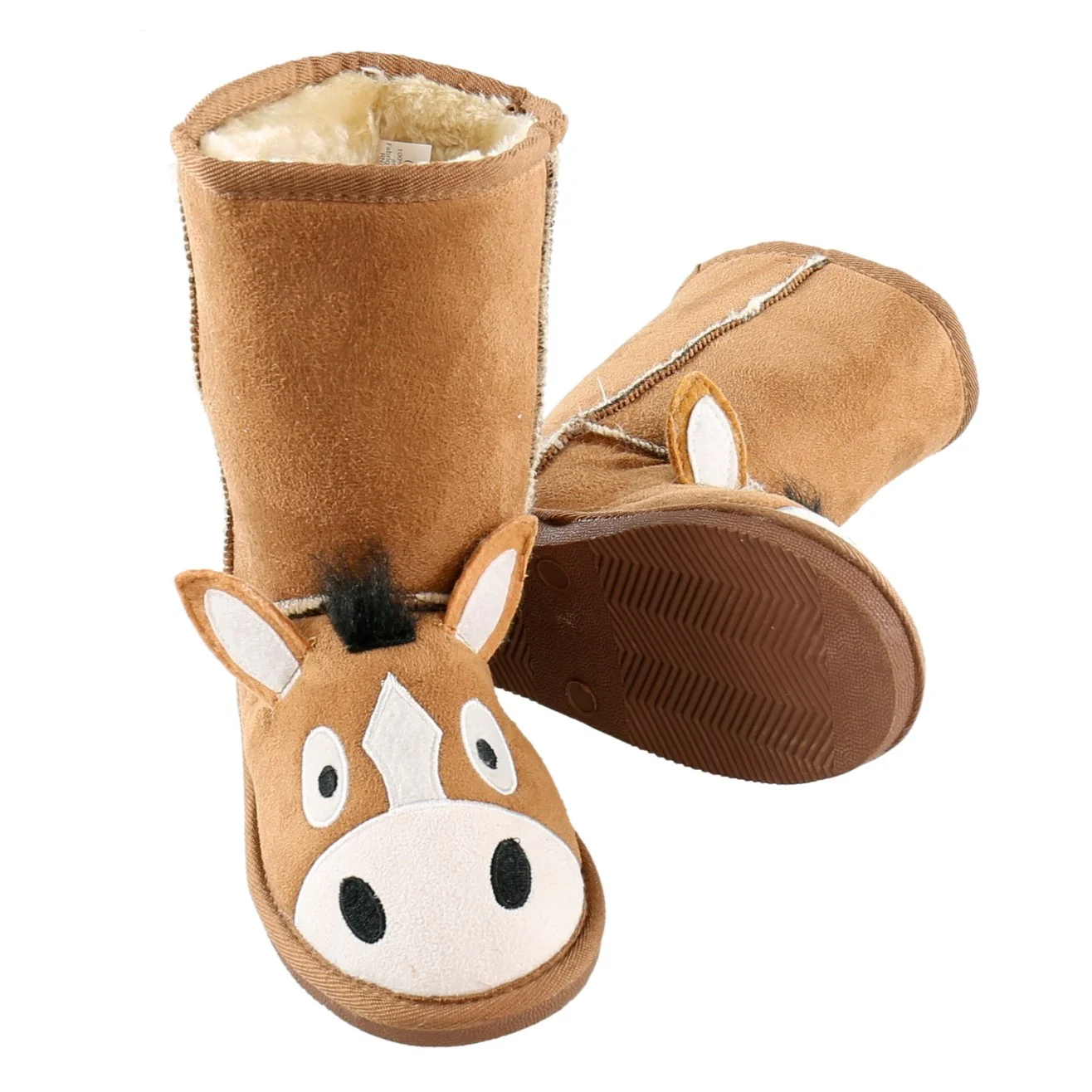 Lazy One Horse Kids Slippers TZ199