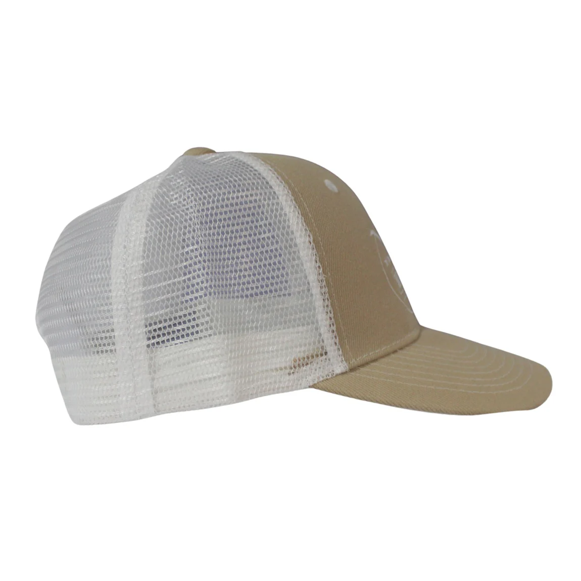 Wild Bill's Tan White Logo Trucker Cap - Image 3